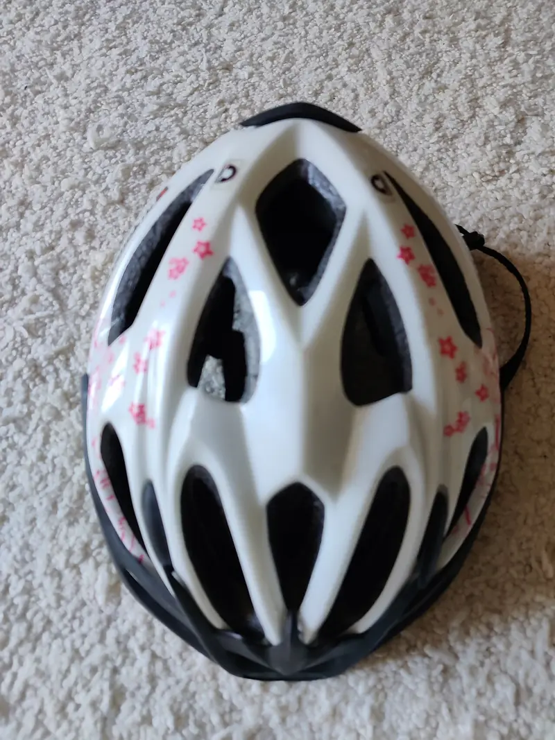 Capacete de ciclismo branco